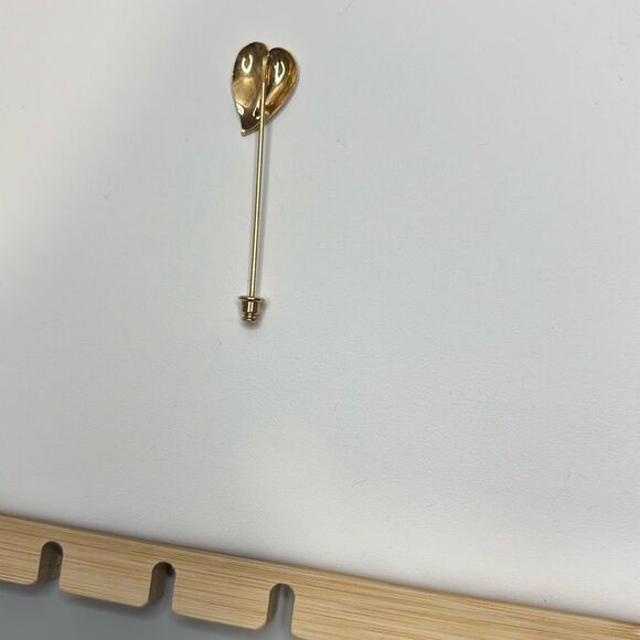 Gold Tone Dainty Brooch Stick Pin Set Lot - Picture 7 of 7